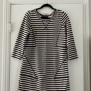 Marc By Marc Jacobs Black and White Striped Dress